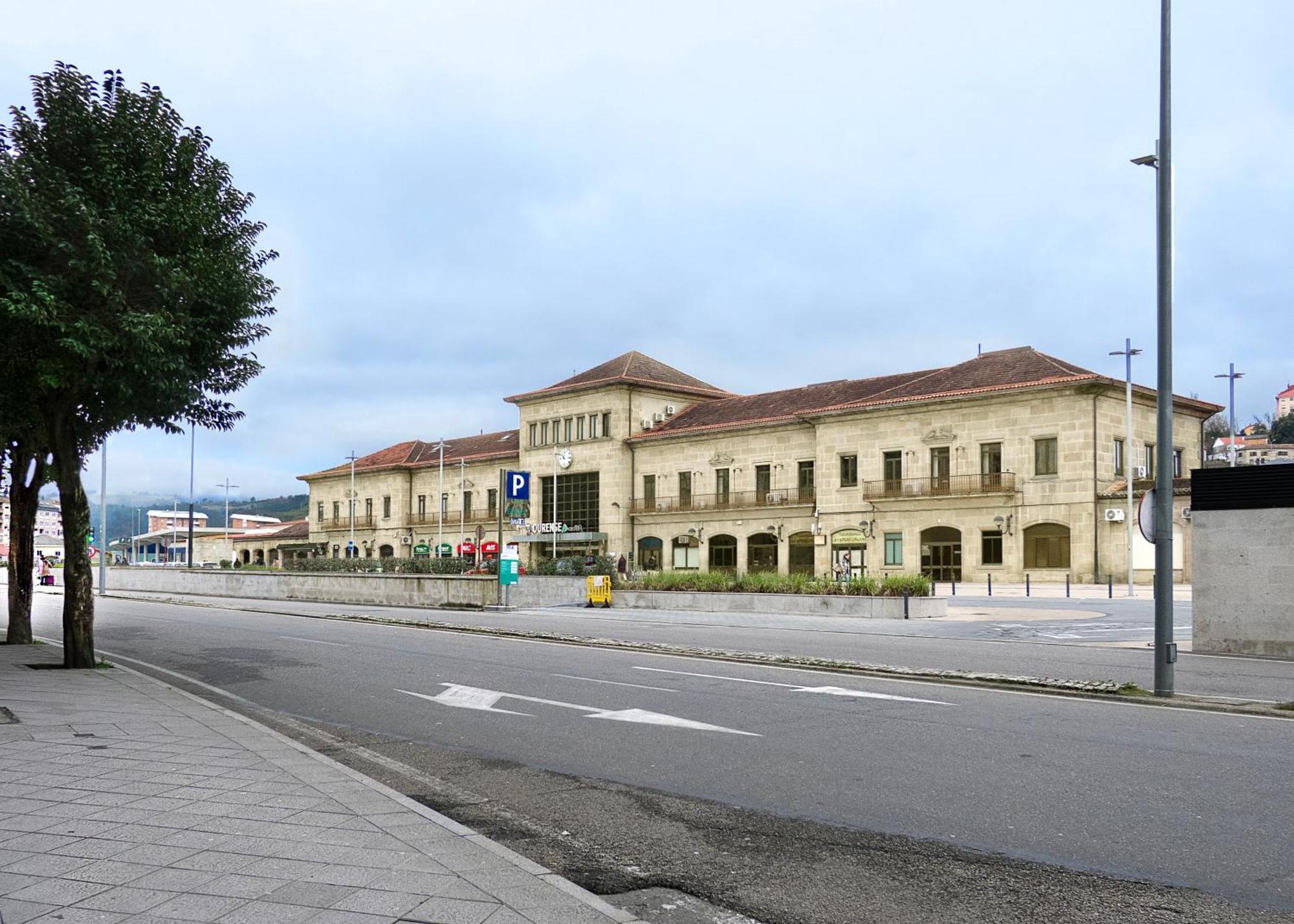 Апартаменты El Rincon De La Estacion Оренсе Экстерьер фото